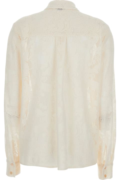 PT Torino for Men PT Torino Lucilla Lace Cotton Shirt