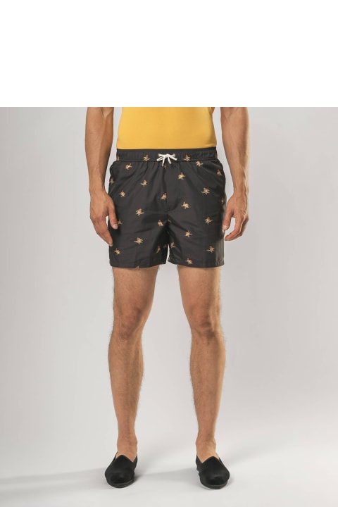 Swimwear for Men Larusmiani Swim Suit Pink Panther Swimming Trunks