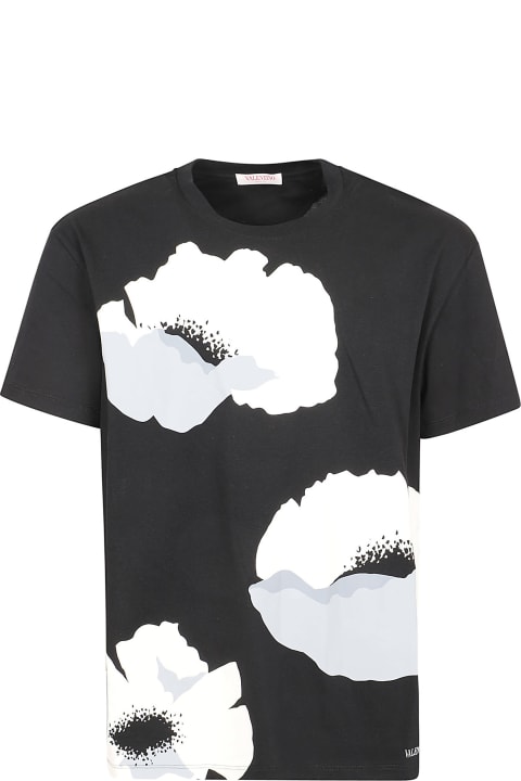 Topwear for Men Valentino Garavani T-shirt Valentino Flower Portrait