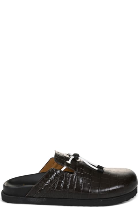 Calf Leather Shoes Brown