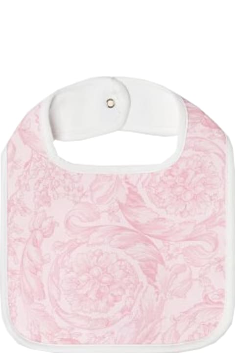 Accessories & Gifts for Baby Girls Versace Baroque Baby Bib