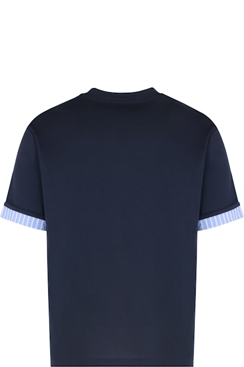 Paolo Pecora for Women Paolo Pecora Cotton Crew-neck T-shirt