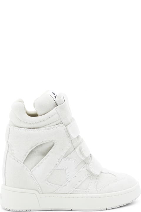 Isabel Marant White Leather Bekett Sneakers