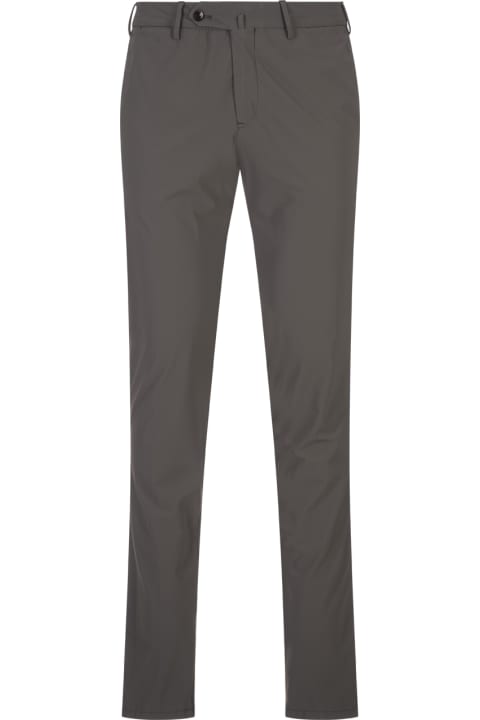 PT01 Clothing for Men PT01 Grey Kinetic Fabric Classic Trousers