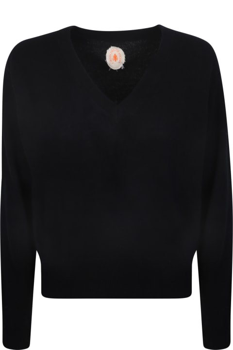 Jardin des Orangers Sweaters for Women Jardin des Orangers Jardins Des Orangers Black Cashmere Sweater