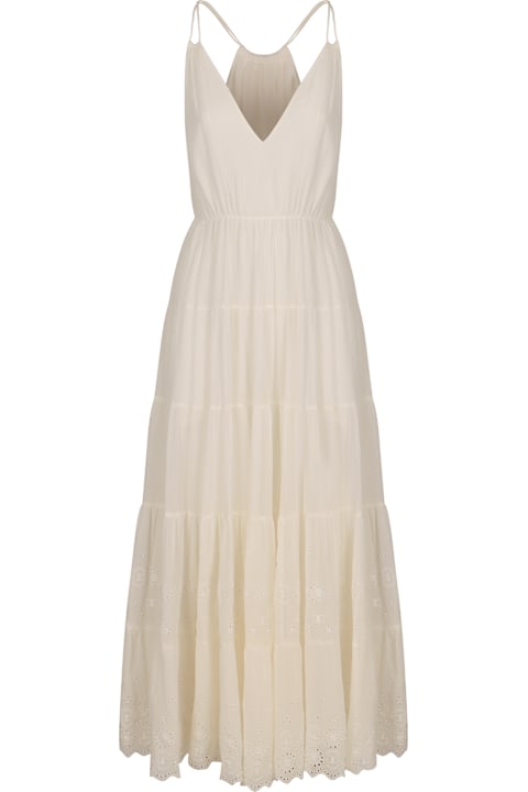 Celine for Kids Celine Cotton And Silk Crépon Maxi-dress