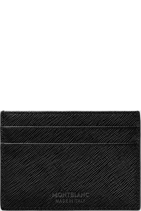 Montblanc لـ Kids Montblanc Black Leather Card Holder