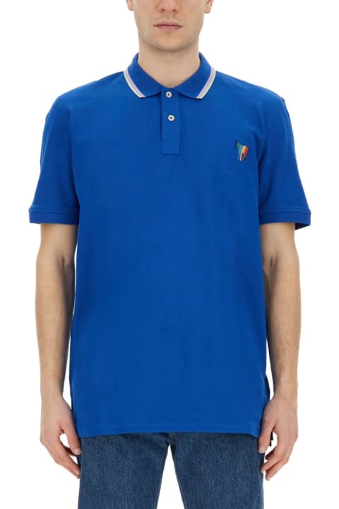 PS by Paul Smith Topwear for Men PS by Paul Smith "zebra" Polo.