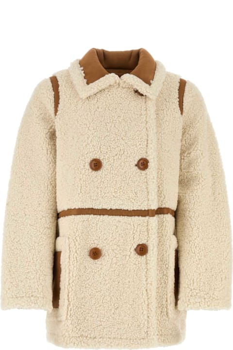STAND STUDIO Coats & Jackets for Women STAND STUDIO Ivory Teddy Chloe Coat