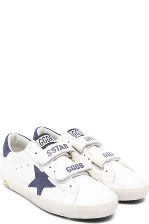 Shoes for Kids Golden Goose White Leather Sneakers