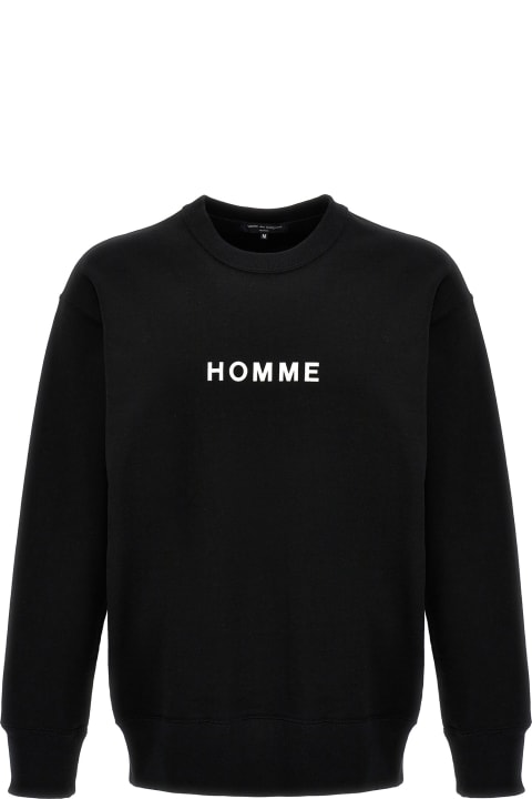 Comme des Garçons Homme Fleeces & Tracksuits for Men Comme des Garçons Homme Logo Print Sweatshirt