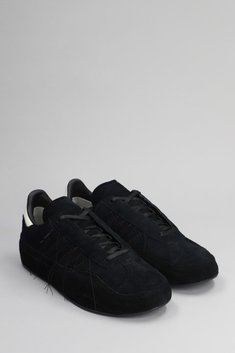 Y-3 Sneakers for Men Y-3 Gazelle Sneakers In Black Suede