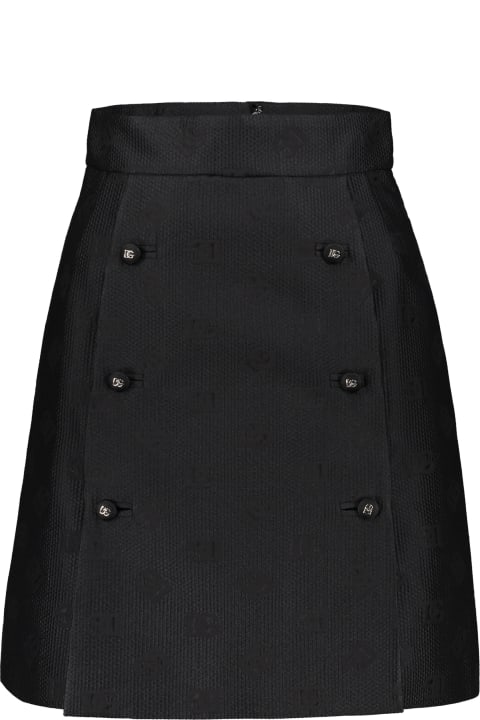 Dolce & Gabbana Skirts for Women Dolce & Gabbana Jacquard Motif Skirt