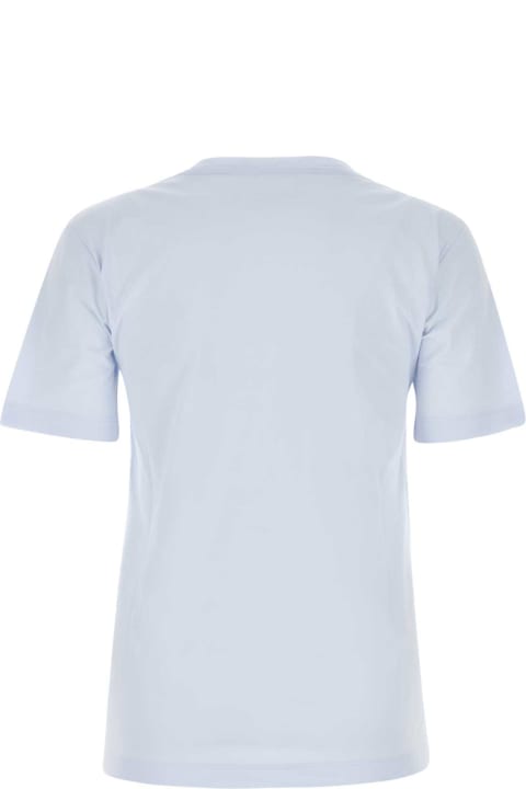 ウィメンズ新着アイテム Marni Light Blue T-shirt With Marni Stitching