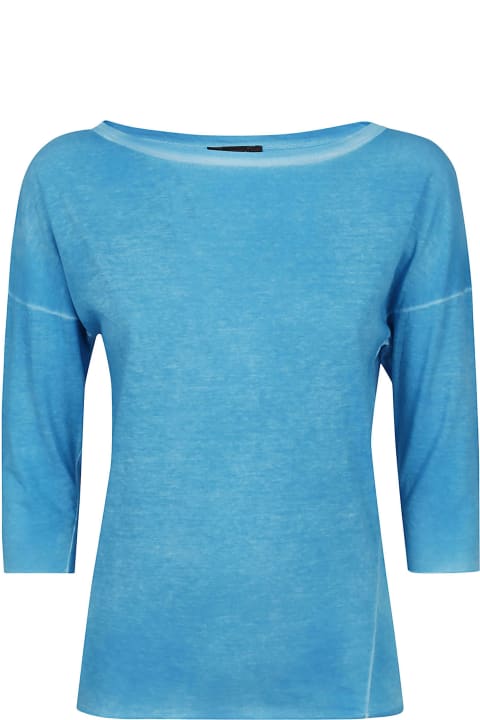Avant Toi Topwear for Women Avant Toi T-shirts And Polos Turquoise