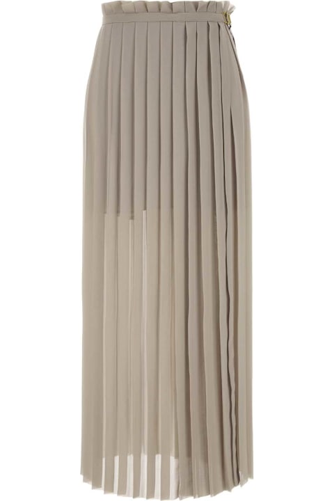 Ami Alexandre Mattiussi for Kids Ami Alexandre Mattiussi Cappuccino Polyester Skirt