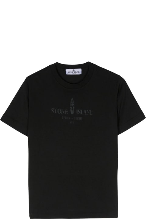 Stone Island Junior T-Shirts & Polo Shirts for Boys Stone Island Junior T Shirt
