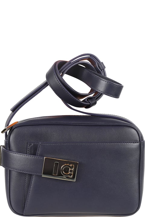 Ferragamo Shoulder Bags for Women Ferragamo Zip-up Small Shoulder Bag