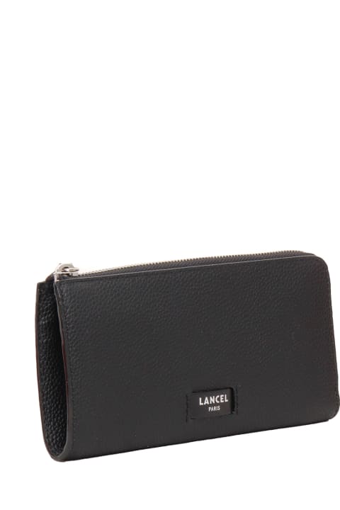 Lancel Wallets for Women Lancel Black Leather Wallet