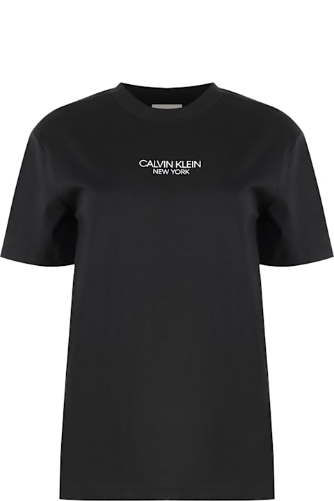 Calvin Klein Topwear for Women Calvin Klein Cotton Crew-neck T-shirt