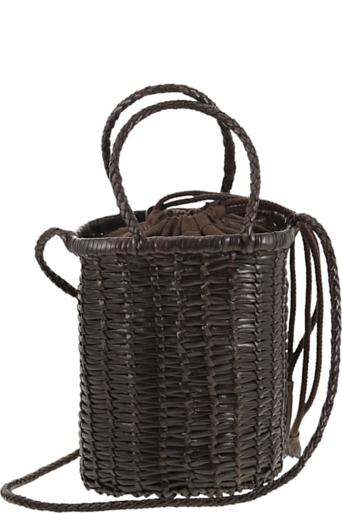 Homeware Dragon Diffusion Lina Mini - Woven Leather Bag