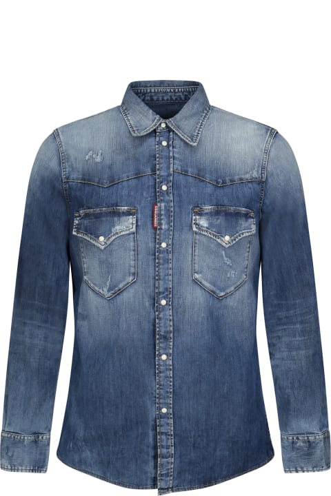 Dsquared2 Shirts for Men Dsquared2 Western Shirt