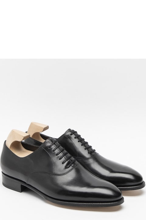 John Lobb Shoes for Men John Lobb Seaton Black Oxford Calf Oxford Shoe