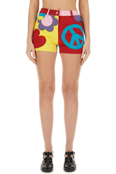 أدوات منزلية M05CH1N0 Jeans Cotton Shorts