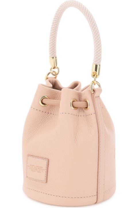 Marc Jacobs for Women Marc Jacobs The Leather Micro Bucket Bag