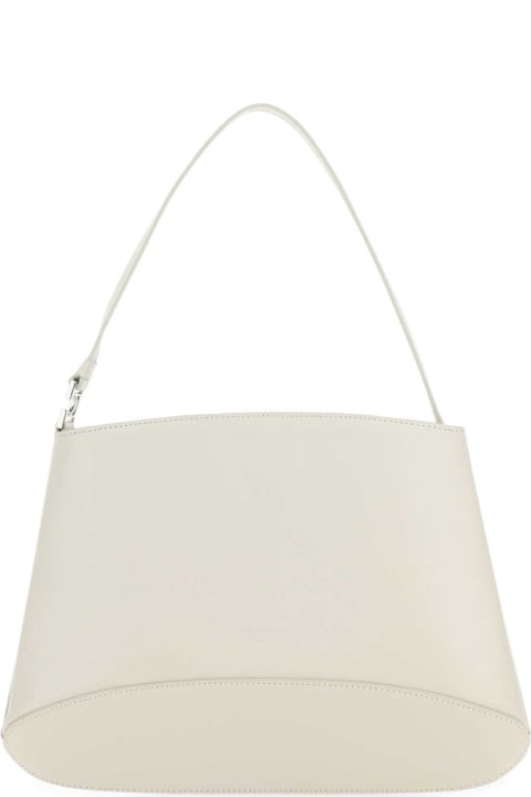 Low Classic Totes for Women Low Classic Ivory Leather Handbag