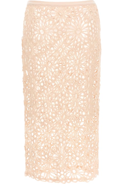 【関税&送料込】Fendi Black Lace Skirt FPD774AQ31_F0GME-5_3208b900-