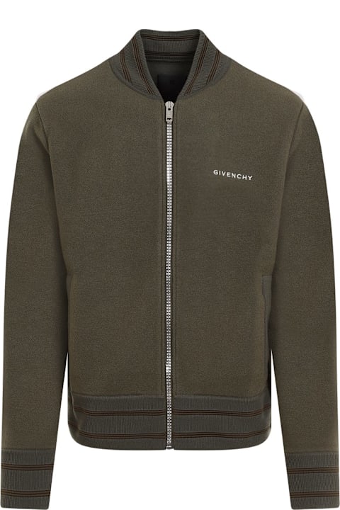 Givenchy لـ Men Givenchy 4g Motif Zip-up Jacket