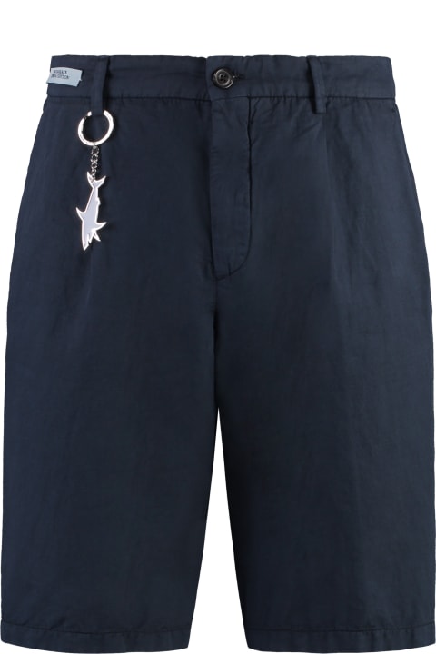 Paul&Shark Pants for Men Paul&Shark Cotton And Linen Bermuda-shorts