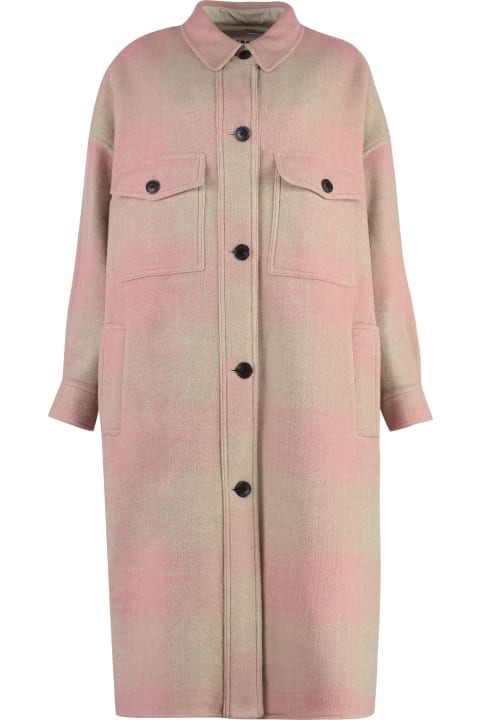Marant Étoile Coats & Jackets for Women Marant Étoile Fontizi Wool Blend Coat