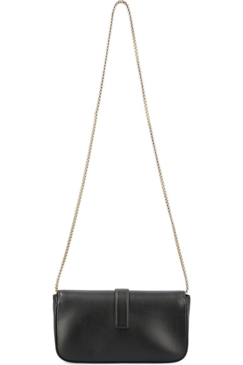 Fashion for Women Ferragamo Foldover-top Chain-linked Shoulder Bag