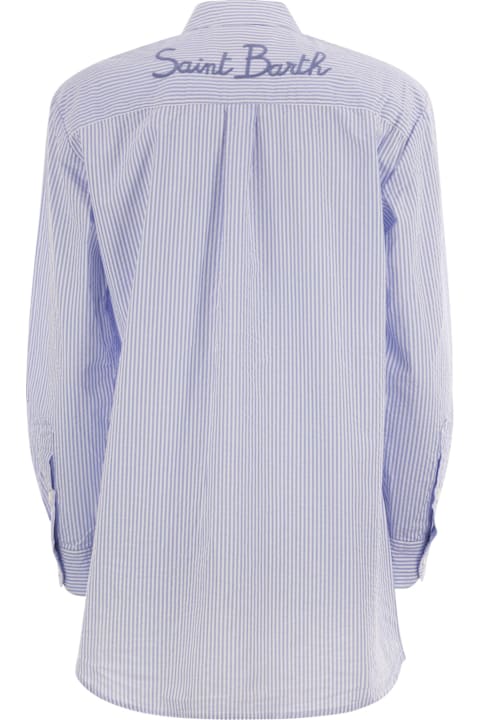 MC2 Saint Barth Topwear for Women MC2 Saint Barth Brigitte - Shirt With Striped Pattern