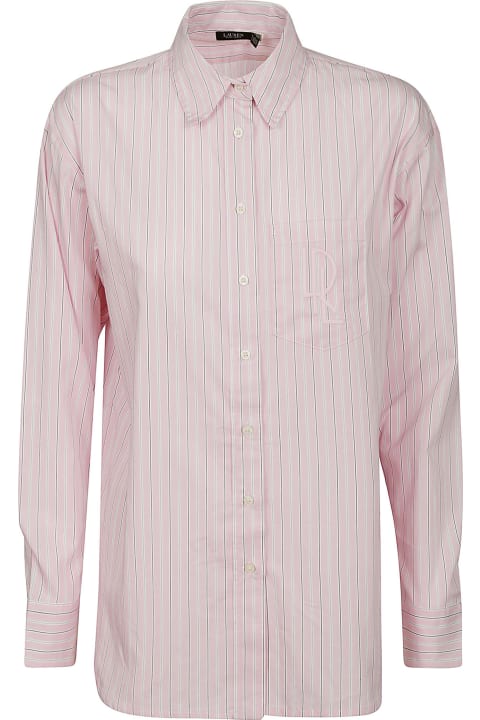 ウィメンズ Ralph Laurenのトップス Ralph Lauren Brawley Long Sleeve Button Front Shirt