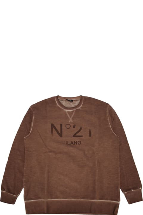 N.21 Sweaters & Sweatshirts for Boys N.21 Felpa