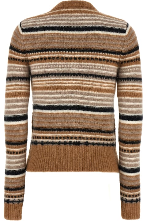 Ganni Sweaters for Women Ganni Striped Cardigan