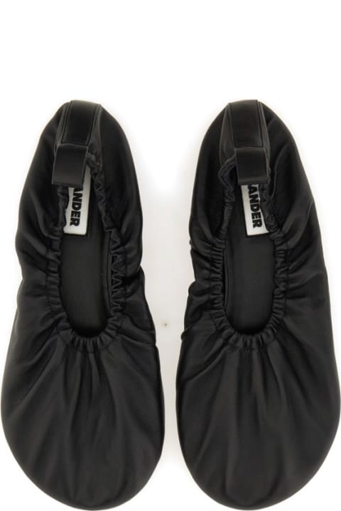 Jil Sander أحذية مسطحة لـ السيدات Jil Sander Nappa Ballerina