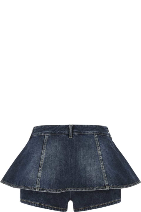 ウィメンズ新着アイテム Givenchy Denim Pant-skirt