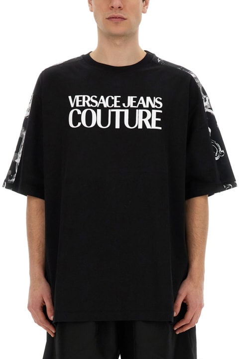 Versace Jeans Couture Topwear for Men Versace Jeans Couture T-shirt With Logo