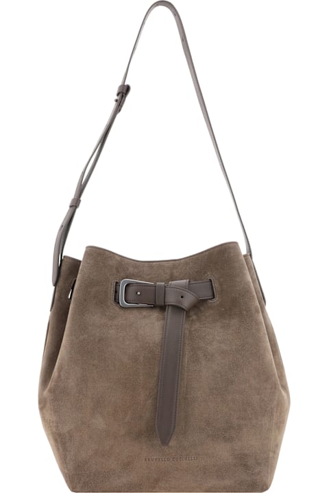 Brunello Cucinelli Shoulder Bags for Women Brunello Cucinelli Bucket Bag