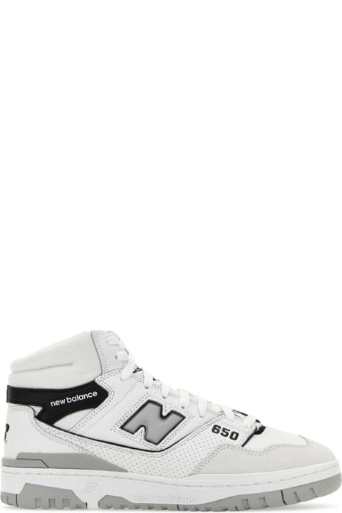 Homeware New Balance Multicolor Leather And Suede 650 Sneakers