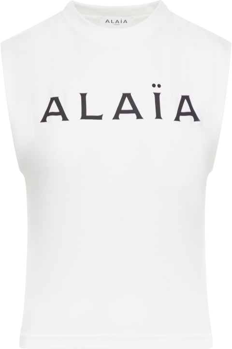 Alaia Topwear for Women Alaia Logo T Shirt