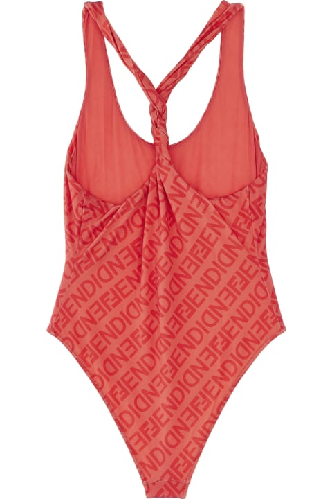Swimwear for Women Fendi Stretch Nylon Swimsuit