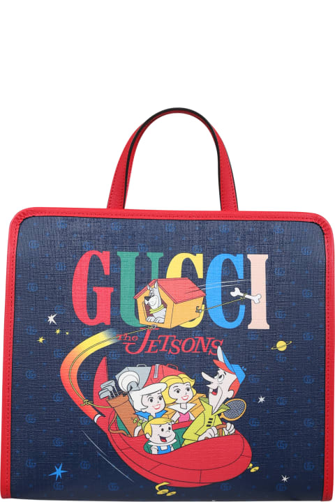 Gucci Kids The Jetson's Printed Tote Bag