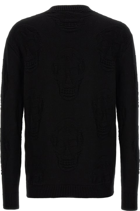 Sweaters for Men Alexander McQueen Skull Sweater