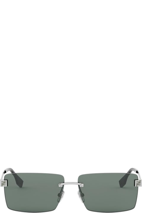 Eyewear for Men Fendi Eyewear Fendi Fe40165u Fendi Sky 14n Argento Sunglasses