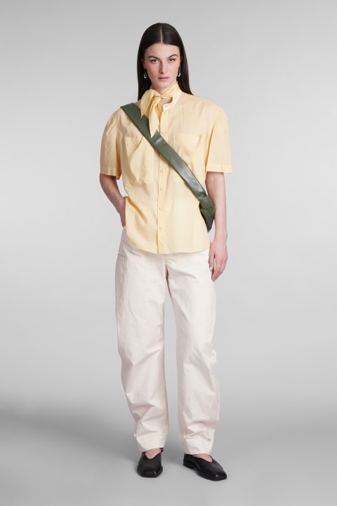 Lemaire Topwear for Women Lemaire Shirt In Yellow Cotton